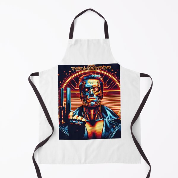 Item preview, Futuristic Terminator Inspired Modern Style Digital Art Illustration designed and sold by Arttisc.