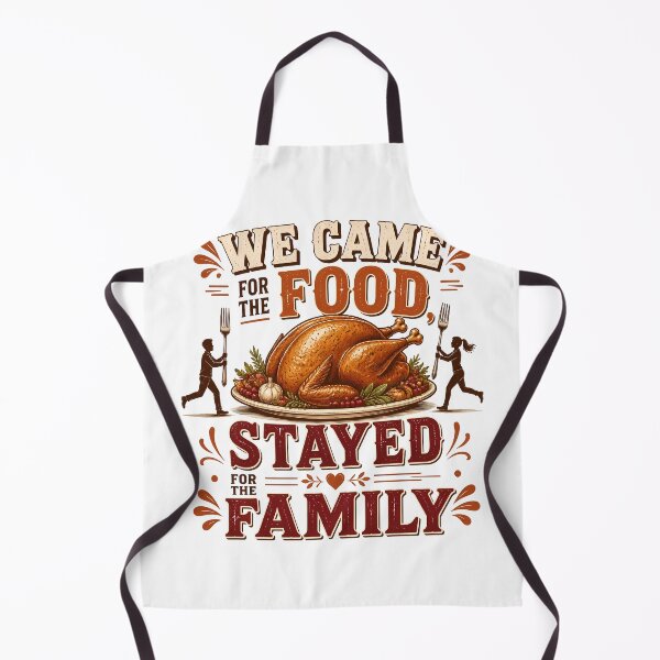 Item preview, We Came For The Food Stayed For Family designed and sold by OliviaHayesArt.