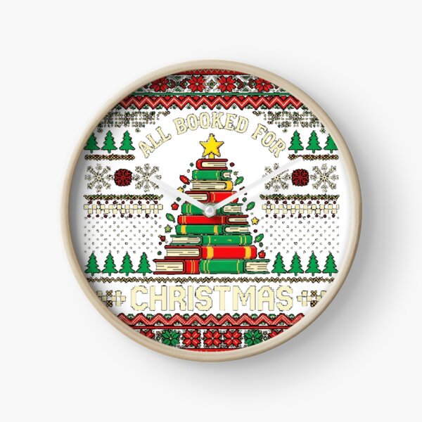 Item preview, All Booked For Christmas, Book Lovers Christmas Classic T-Shirt designed and sold by hapitoss.