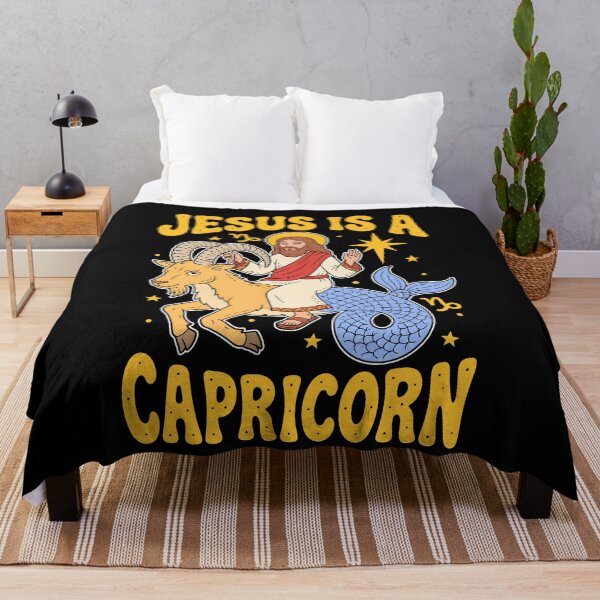 Item preview, Jesus Is a Capricorn Zodiac Astrology designed and sold by raewaelchi.
