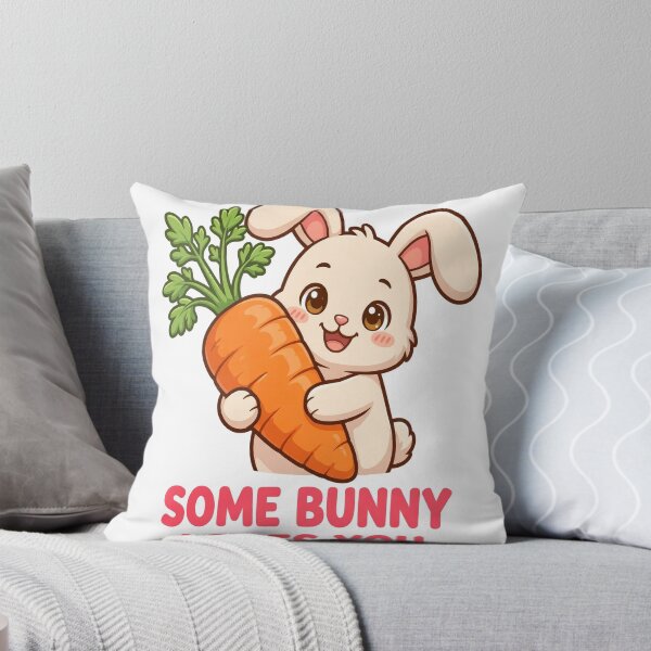 Item preview, Some Bunny Loves You Cute Bunny Carrot designed and sold by peakprintsusa.