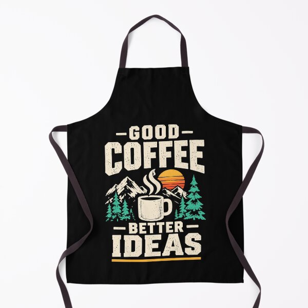 Item preview, Good Coffee Better Ideas Vintage Mountain designed and sold by raewaelchi.