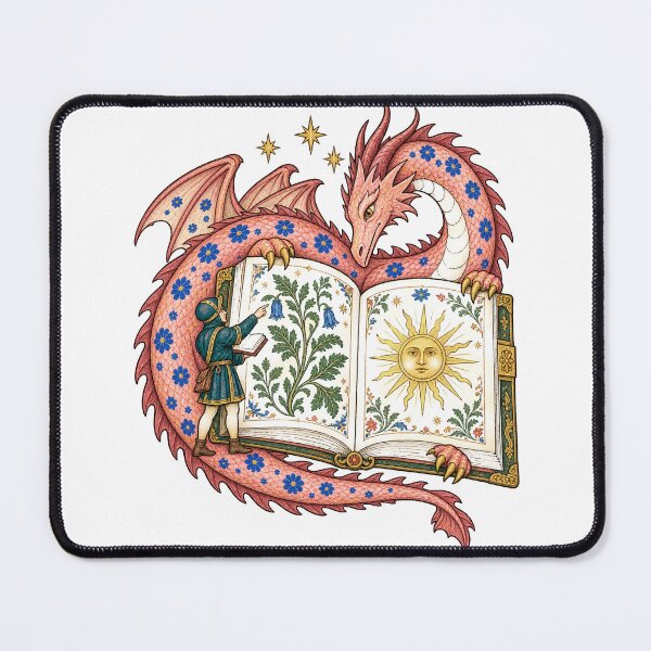 Item preview, Reading Dragon Shirt designed and sold by DavidFrieda.