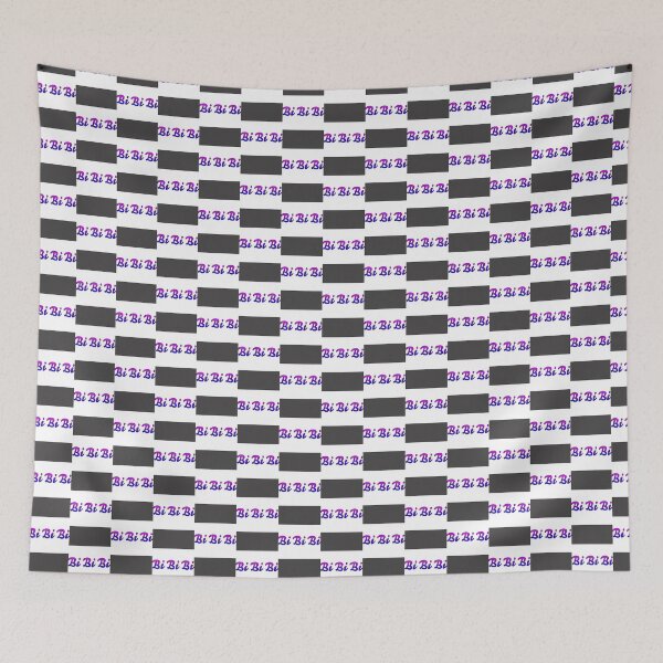Item preview, Bold and Vibrant Bi Pride Design with Repeated Text Pattern designed and sold by tagtalks.