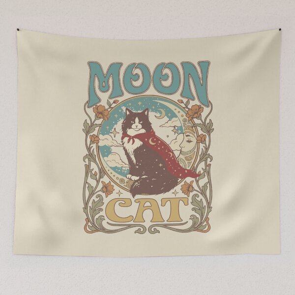 Item preview, Vintage Moon Cat. (Original) #2 designed and sold by EunsooLee.