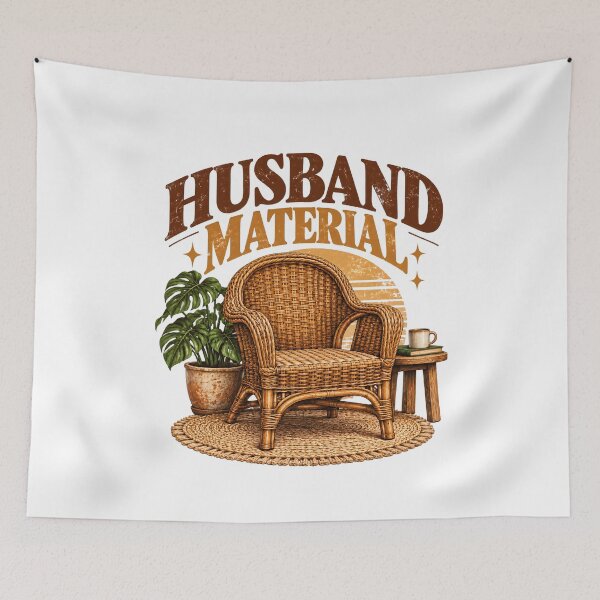 Item preview, Husband Material Wicker Chair  designed and sold by Ajahakodoma.