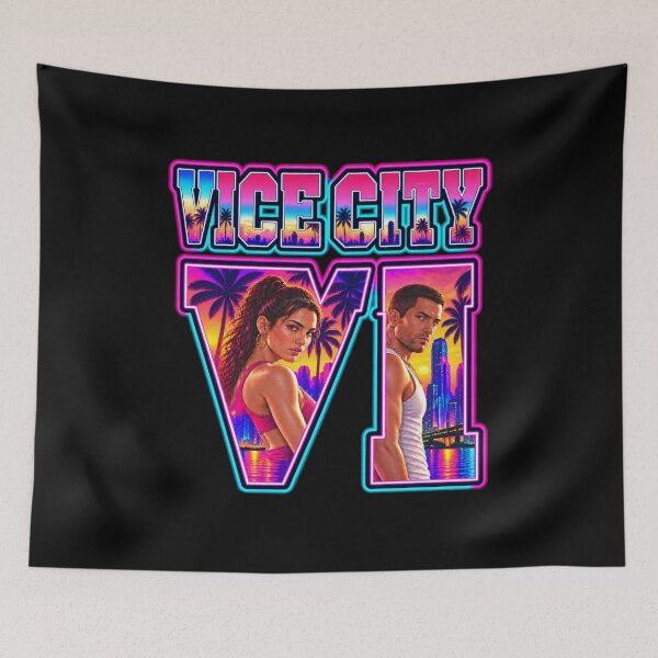 Item preview, Vice 6 Leonida VI Game Poster designed and sold by AmerieAbi.