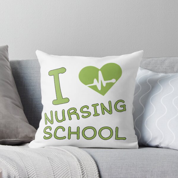 Item preview, I Love Nursing School Inspirational Design for Nursing Students designed and sold by EyopenStore.