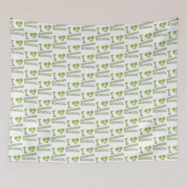 Item preview, I Love Nursing School Inspirational Design for Nursing Students designed and sold by EyopenStore.