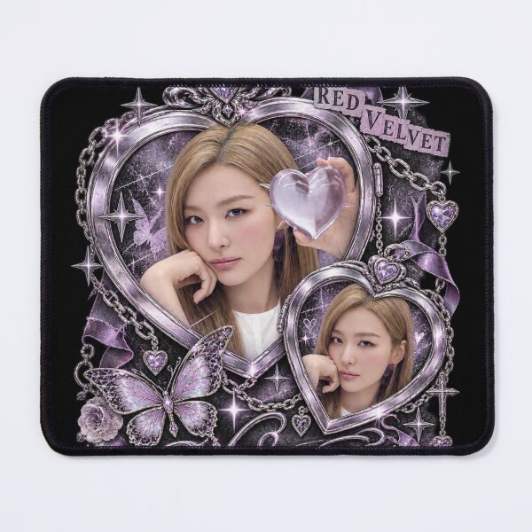 Item preview, Red Velvet Seulgi Velvet Remedy Silver Heart Frame designed and sold by Valereekmerch.