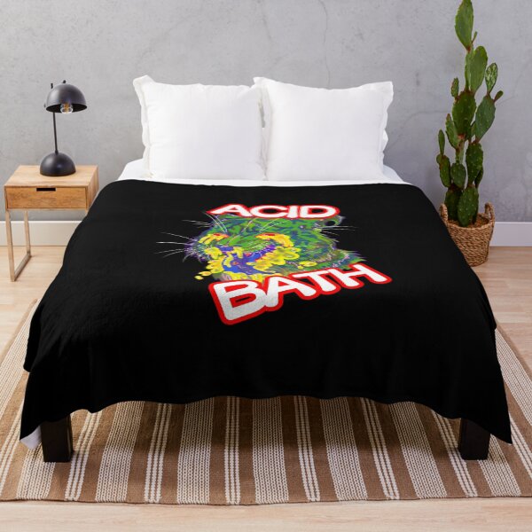 Item preview, Acid Bath Psychedelic Cat Metal Design, funny acid brand music bath for fan, acid bath tour 2026, heavy metal designed and sold by pisnikalimab.