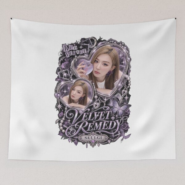 Item preview, Seulgi Kang Velvet Remedy Crystal Butterfly Aesthetic designed and sold by Valereekmerch.