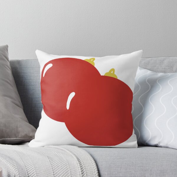 Item preview, Two Festive Red Christmas Ornaments designed and sold by raun.draw.