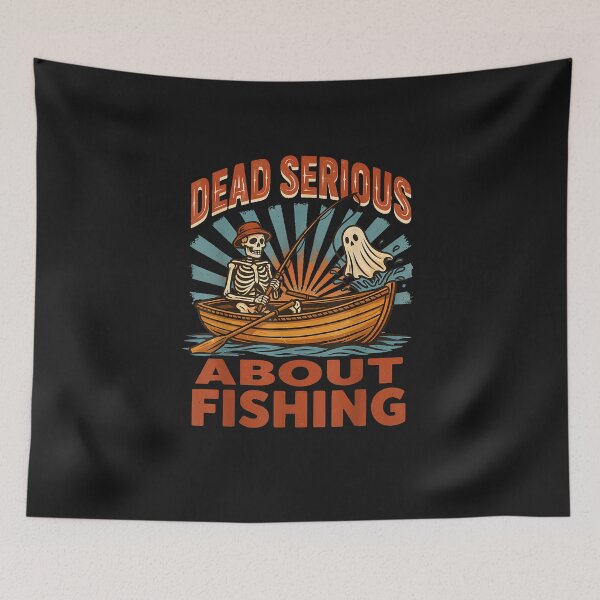 Item preview, Lake Life Serious About Fishing Halloween designed and sold by FrankIsabel.