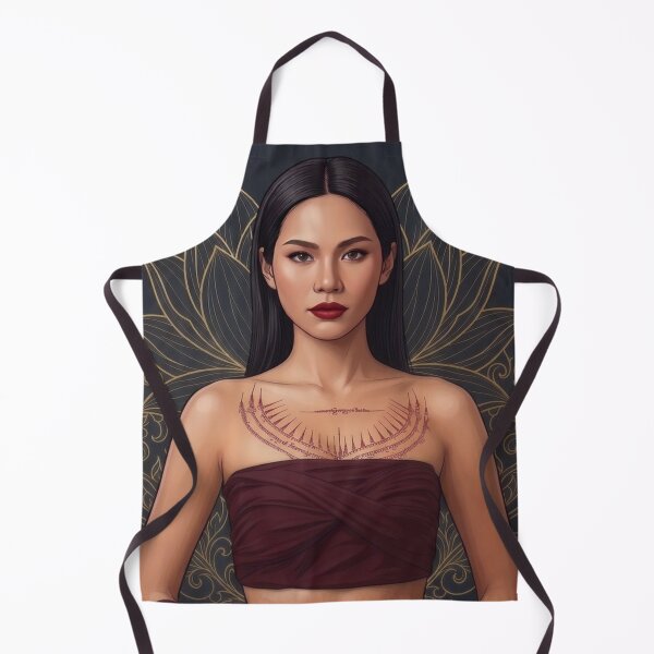 Item preview, BS Bulan Khlang Heavenly Lotus Actress Thai GL LGBTQ+ Cartoon Decor Comic Wall Art Print Poster Shirt Clock Blanket KDrama designed and sold by Mind Space.