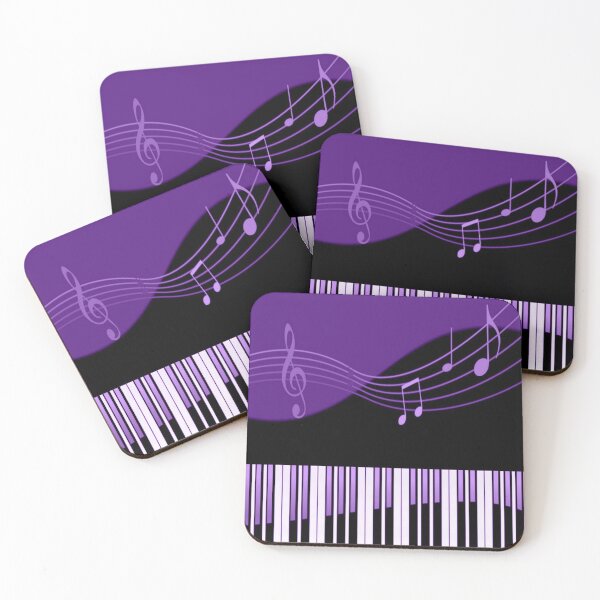 Item preview, Black & Purple Musical Melody designed and sold by HavenDesign.