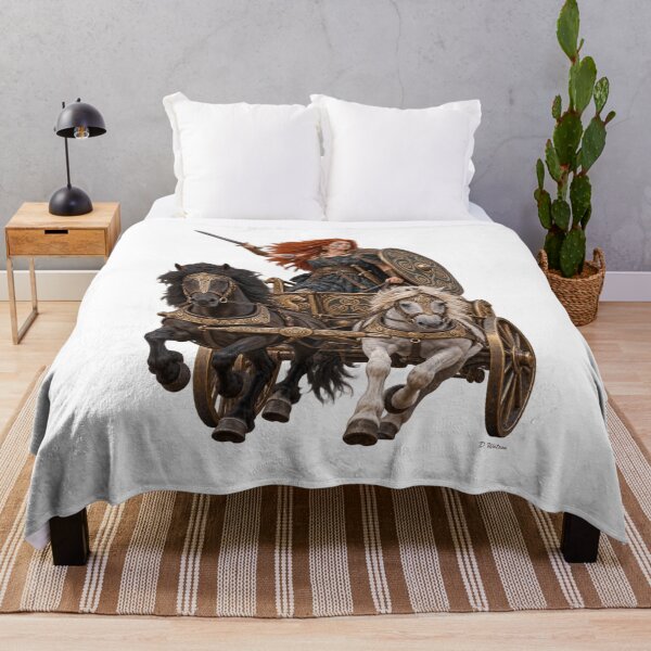 Item preview, Thunder of Rebellion – Iceni Warrior in Chariot designed and sold by BlingandGifts.