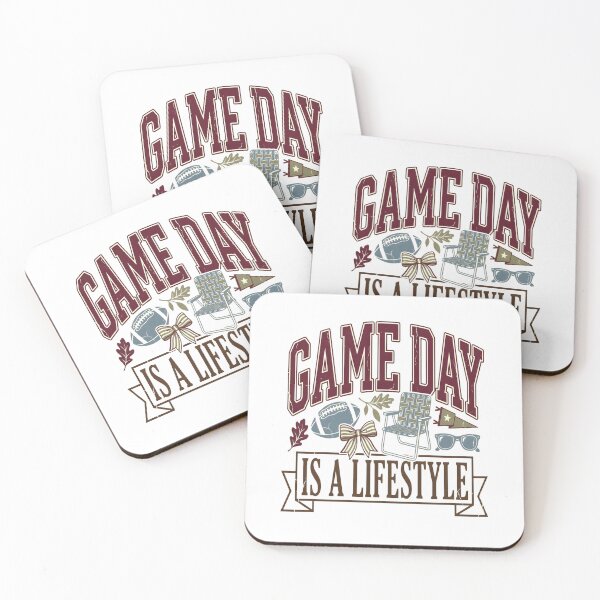Item preview, Game Day Is A Lifestyle Vintage Football Tailgate designed and sold by FestivityFinds.
