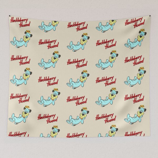 Item preview, Huckleberry Hound Classic Retro Blue Dog Animation designed and sold by Bohepa.