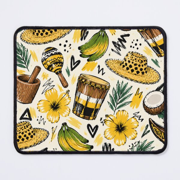 Item preview, Garifuna Doodles – Caribbean Culture & Heritage Pattern designed and sold by ezsketch25.