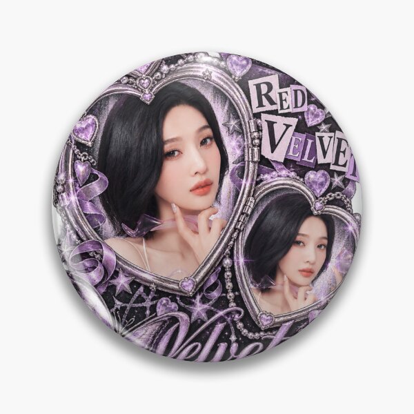 Item preview, Red Velvet Joy Velvet Remedy Silver Heart Frame designed and sold by Valereekmerch.