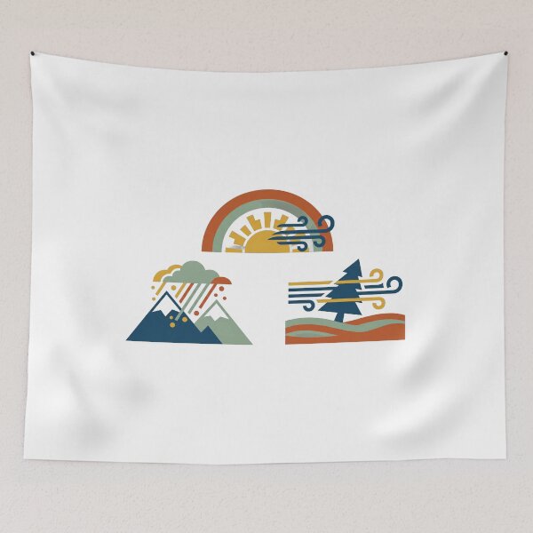 Item preview, calgary weather — Minimal geometric designed and sold by DigitalGraphic1.