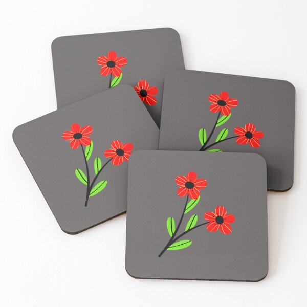 Item preview, Red Flowers designed and sold by ViaARTfactory.