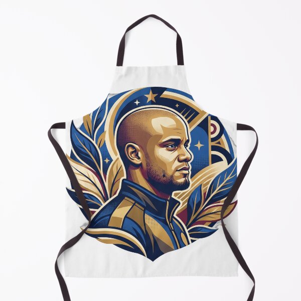 Item preview, vincent kompany — Original emblem composition designed and sold by DigitalGraphic1.