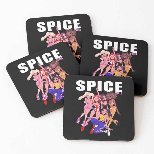 Item preview, Spice Girls Cartoon Anime Style Art designed and sold by Strayplaym.