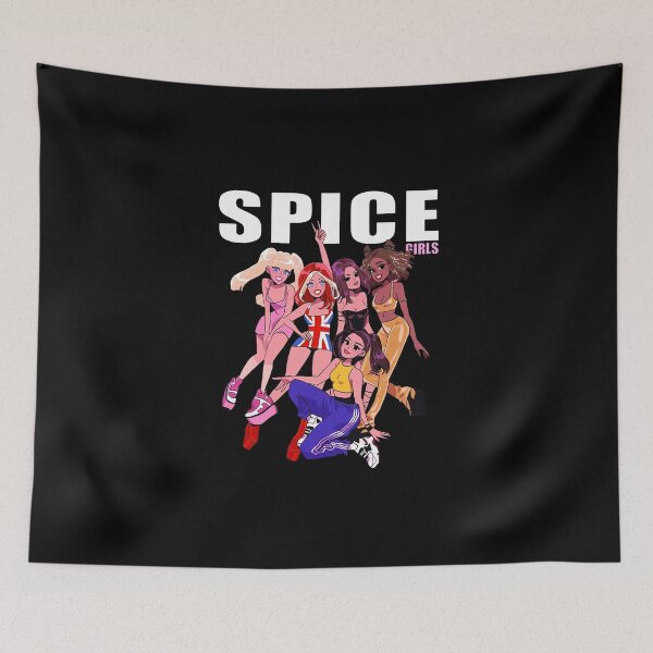 Item preview, Spice Girls Cartoon Anime Style Art designed and sold by Strayplaym.