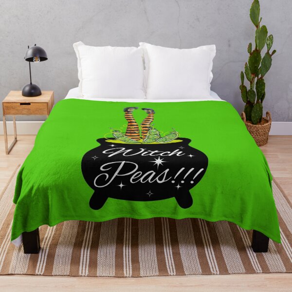 Item preview, Witch Peas! Cute Halloween Garden Witch Pun designed and sold by IAmAltoriaPope.