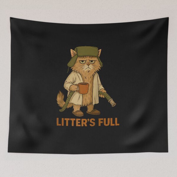 Item preview, Litter's Full Christmas Cat Parody designed and sold by FrankIsabel.