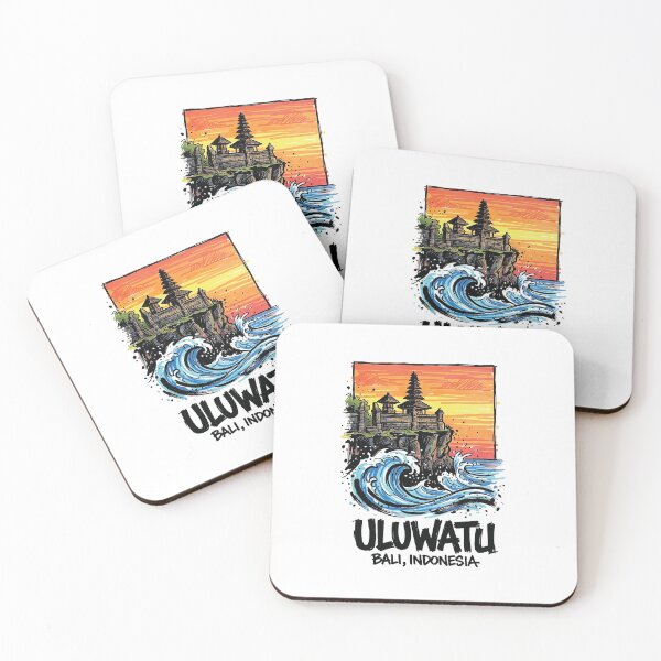 Item preview, Uluwatu Temple Bali Cliff Indonesia Art designed and sold by Merch by Das Design Studio.