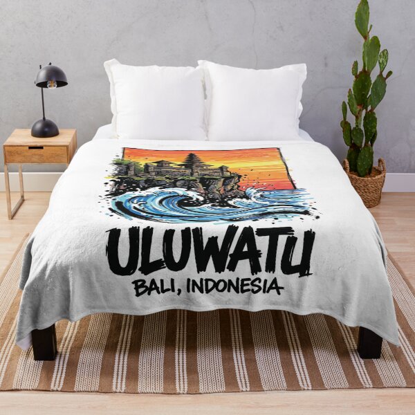 Item preview, Uluwatu Temple Bali Cliff Indonesia Art designed and sold by Merch by Das Design Studio.
