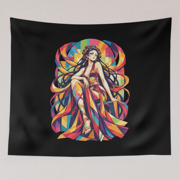 Item preview, Colorful Geometric Woman designed and sold by Fucboyday.