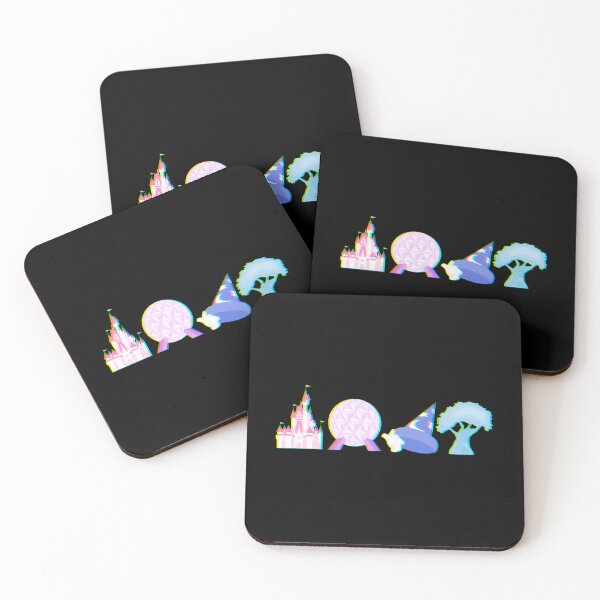 Item preview, Glitched Four Park Icons designed and sold by wray-lorette.