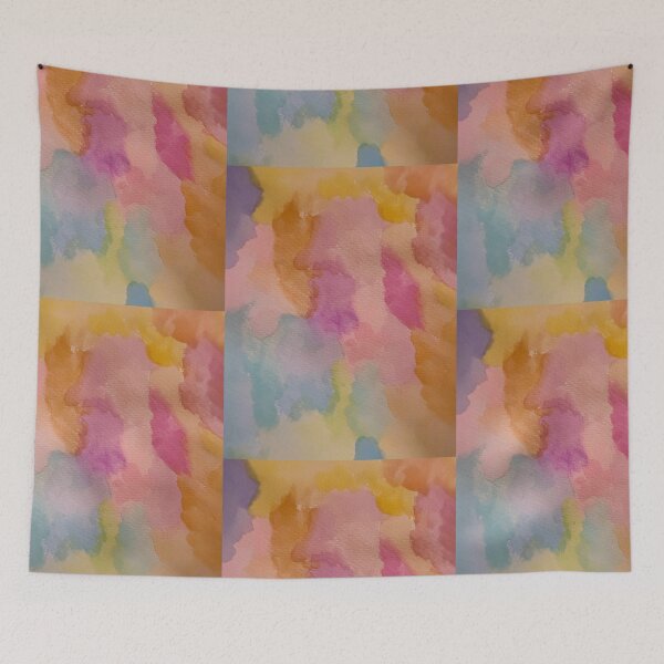 Item preview, Water Color Abstract Color Combination by ElitebyElise with Mostly Autumn/Fall Hues designed and sold by ElitebyElise.