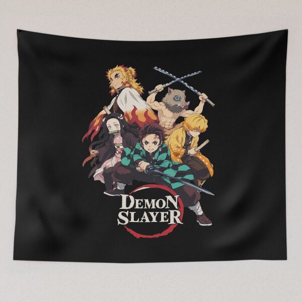 Item preview, Demon Slayer Squad Art designed and sold by Fucboyday.