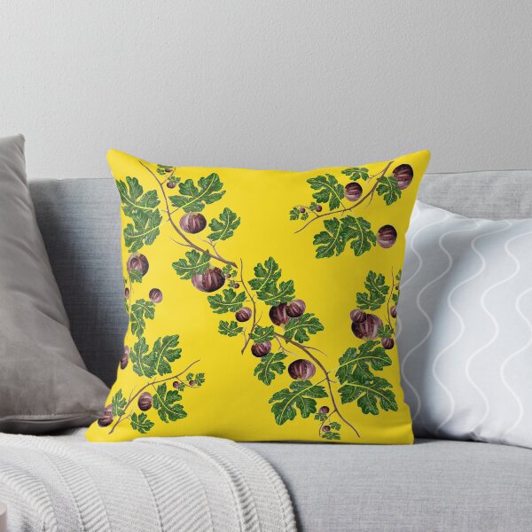 Item preview, Fig Branch with Purple Figs — Mediterranean Botanical designed and sold by Cobalt & Stone Art.