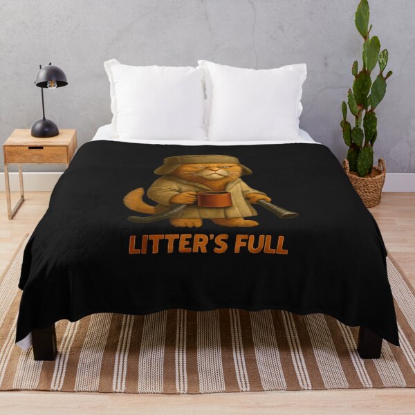 Item preview, Litter's Full Parody Funny Cat Design designed and sold by FrankIsabel.