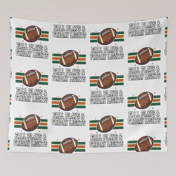 Item preview, Fall Plays & Friday Lights Vintage Football designed and sold by FestivityFinds.