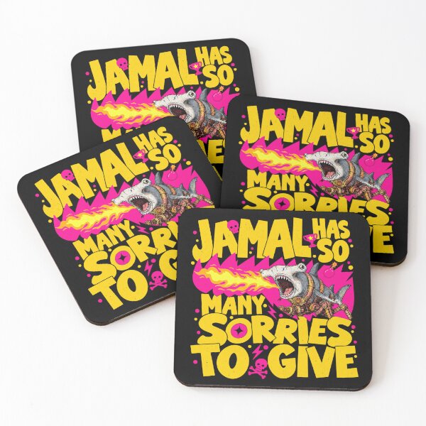 Item preview, Jamal Has So Many Sorries To Give Dungeon Crawler Carl Shark Funny Fan Art designed and sold by VirgilPeck.