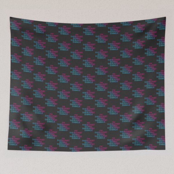 Item preview, I'm Therapist Doing Therapist Things Retro Neon Style Design designed and sold by Y2KULT.
