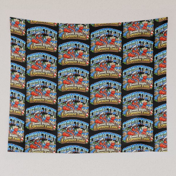 Item preview, Connecticut Small State Expensive Taste Clam Chowder Funny Lobster Coastal Humor designed and sold by TheTrendsDesk.