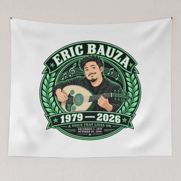 Item preview, Eric Bauza Memorial Tribute — Anime Oud Musician Voice Actor Design designed and sold by Atlant11.