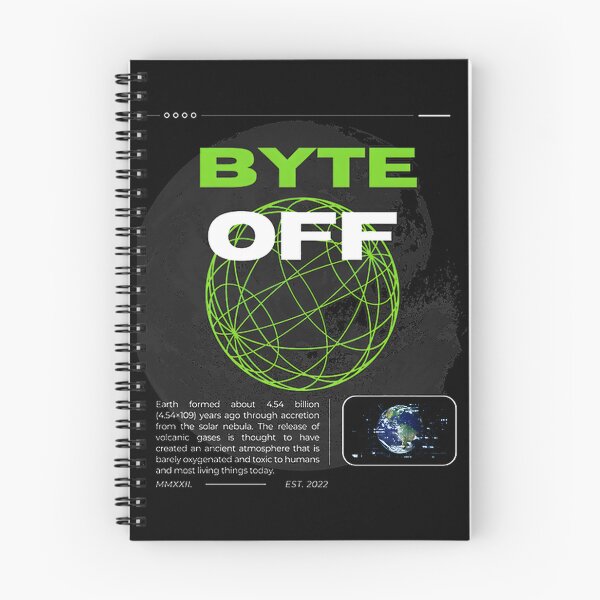 Item preview, BYTE OFF Digital Art Graphic Design for Tech Lovers designed and sold by Sunmy.