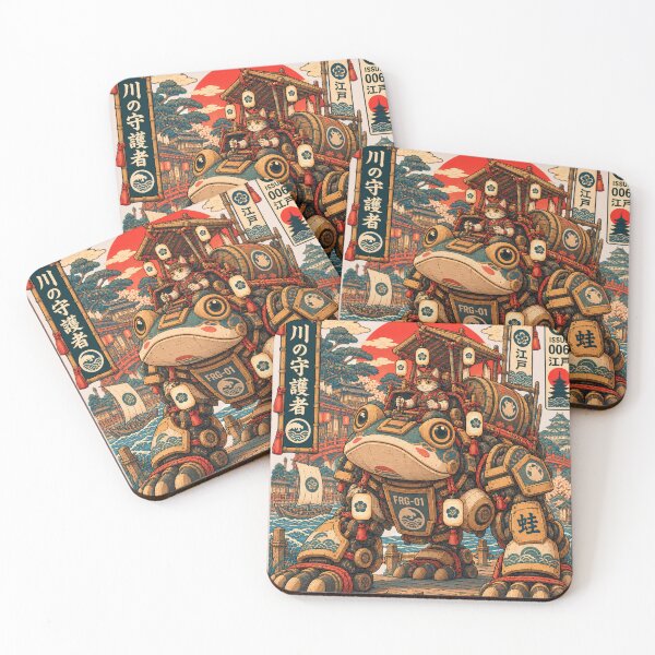 Item preview, Defenders of Old Edo: Frog Samurai Mecha designed and sold by BRTHRCNK01.