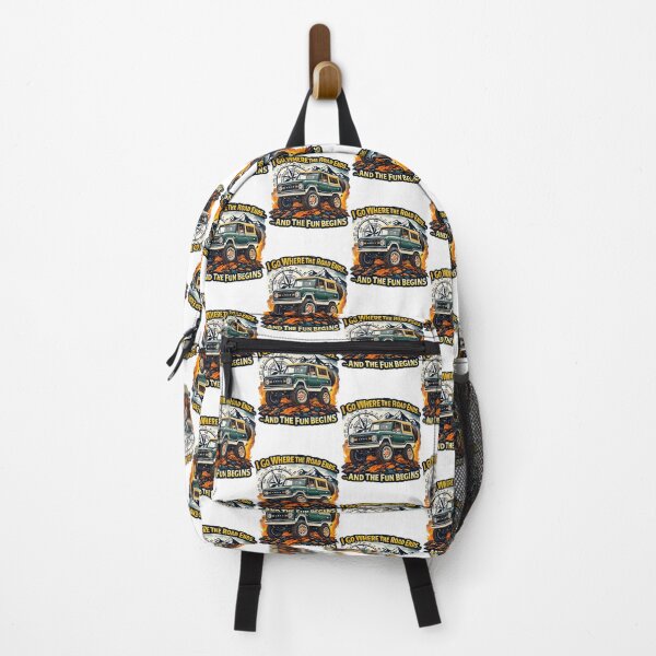 Item preview, Off Road Adventure Where the Road Ends Outdoor Exploration Design designed and sold by Sunmy.