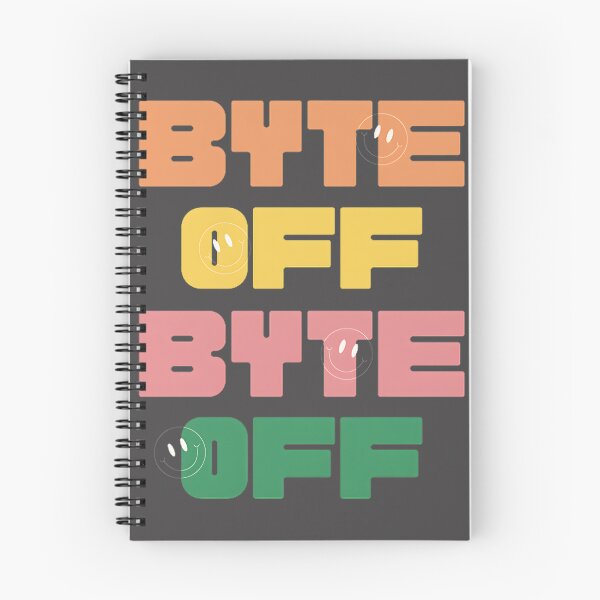 Item preview, BYTE OFF Digital Art Graphic Design with Futuristic Tech Vibes designed and sold by Sunmy.