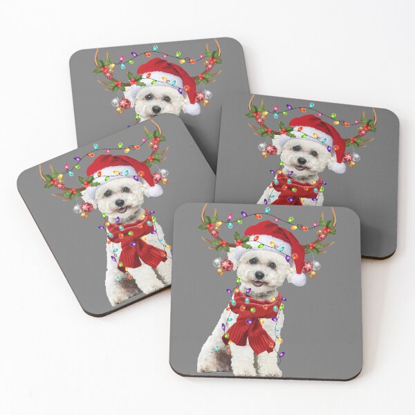 Item preview, Bichon Frise Snow Layers Santa Ugly Christmas designed and sold by KristineLi.